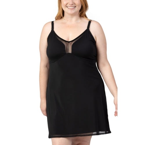 Aurora Mesh Nursing Nightgown, Small