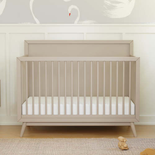 Palma 4-in-1 Convertible Crib with Toddler Bed Conversion Kit