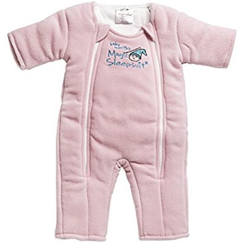 Baby Merlin's Magic Sleepsuit Microfleece - Pink - 3-6 months - 3-6 months (12-18 lbs.)