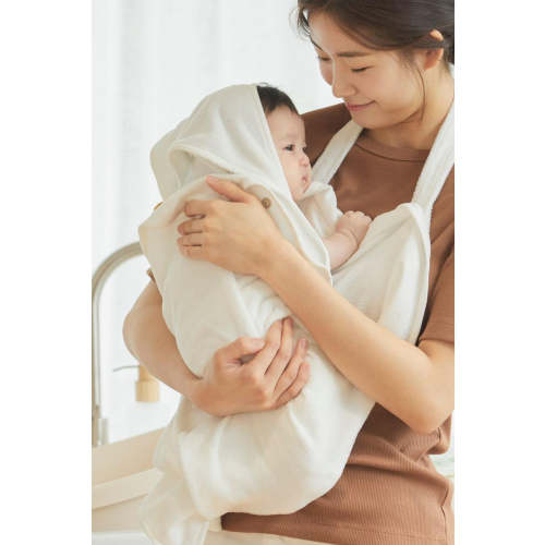 Bamboo Cotton Apron Bath Towel (0M-3Y)
