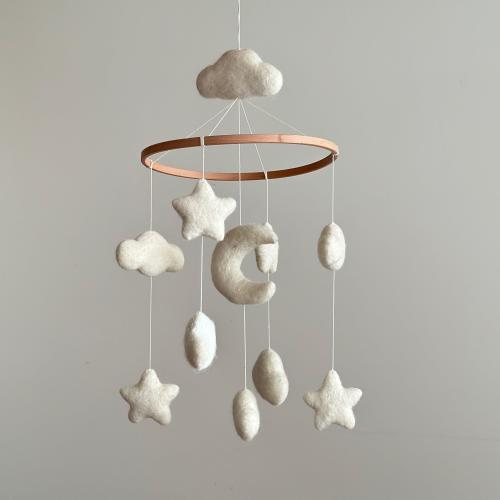 Moon & Stars Baby Mobile