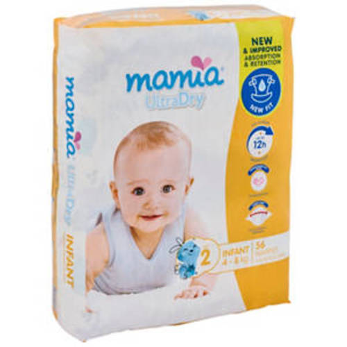 Size 2 Nappies 4-8kg 56pk