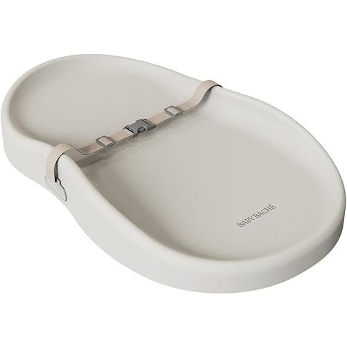 Premium Waterproof Baby Changing Pad – Easy-Clean Foam Surface, Non-Slip Base, Built-in Safety Strap – Comfortable Contoured Design for Newborns & Infants