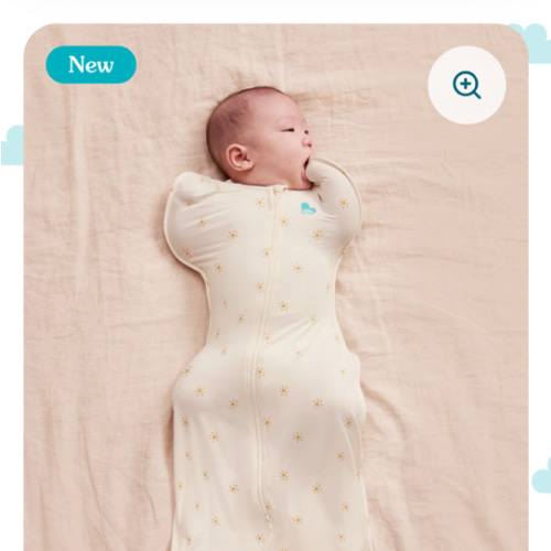 Swaddle Up™ 0.2 TOG Viscose from Bamboo Gold Sunny