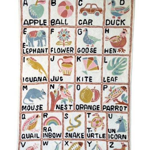 Moppet Alphabet Tapestry