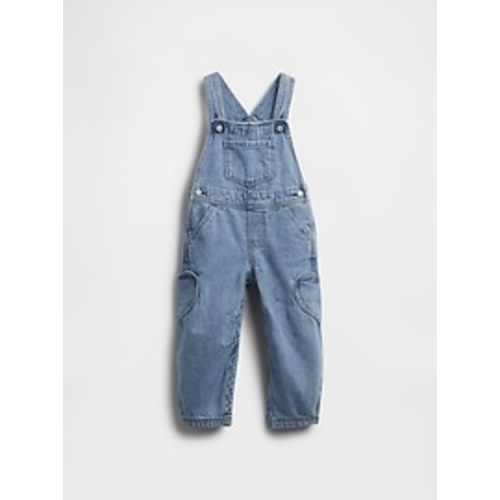 Baby & Toddler Heart Pocket Horseshoe Overalls | Gap