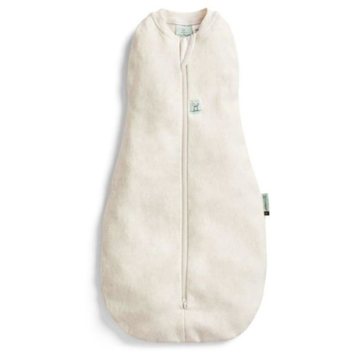 Cocoon Swaddle Bag 2.5 TOG Oatmeal Marle (Warm Pouch) – ergoPouch AU