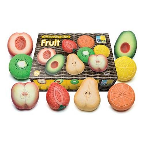 Yellow Door Fruit Sensory Play Stones