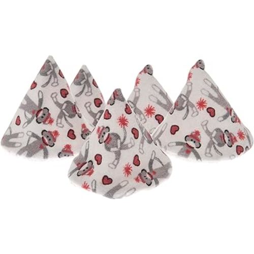 Pee-Pee Teepee Sock Monkey White - Cello Bag