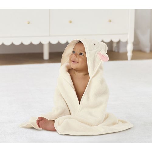 Super Soft Lamb Baby Hooded Towel & Washcloth