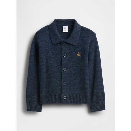 Baby & Toddler Collared Button-Front Sweater