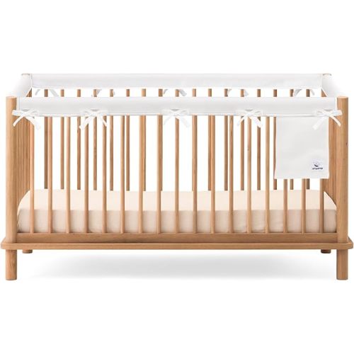 CHIPCHIP 4-Pack White Mesh Fabric, 2 Long Panels 51"x7" + 2 Short Panels 27.5"x7"