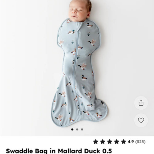 Swaddle Bag in Mallard Duck 0.5