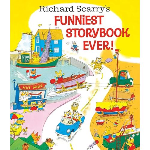 Richard Scarry's Funniest Storybook Ever! Hardcover – January 12, 2016