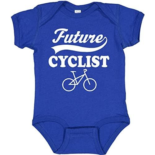 inktastic Future Cyclist Childs Bicyle Baby Bodysuit