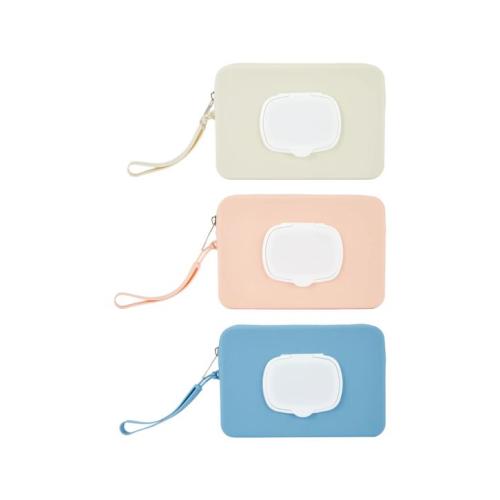 Silicone Baby Wipes Pouch - Assorted