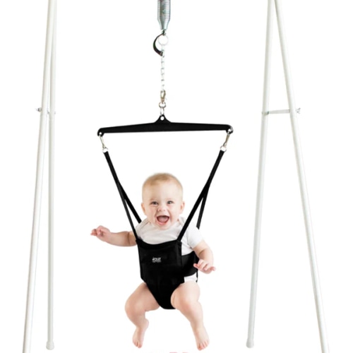 The Jolly Jumper *CLASSIC* with Stand - Grey Saddle
