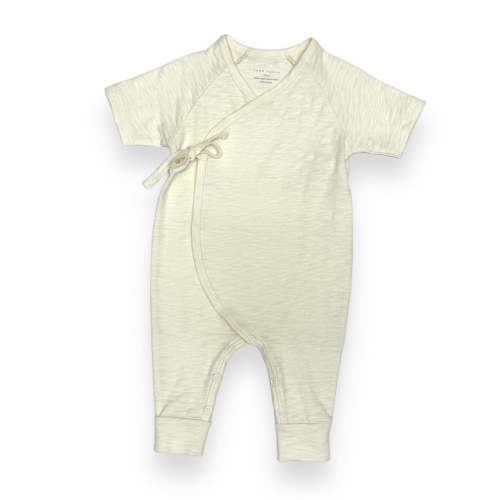 Organic Cotton Short Sleeve Kimono Romper