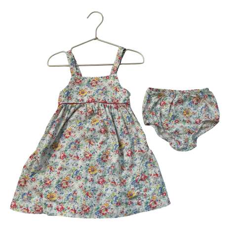 Ralph Lauren Floral Dress & Bloomers - Size 18 Mo