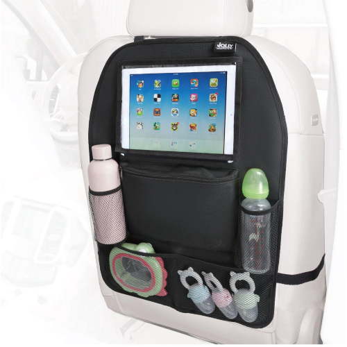 Jolly Jumper Whiz Kid Car Organizer | Back Seat Storage with Clear Tablet Pocket & Zipper Pouch | Travel Organizer for Kids - Walmart.ca
