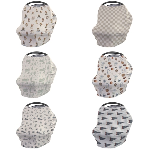 Car Seat Cover - Varsity Teddy