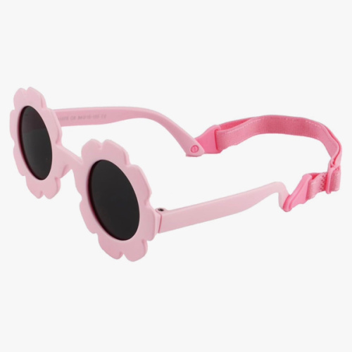 Amazon.com: YINXIAQIYE Baby flower Sunglasses Round Flower Flexiable Bendable Glasse for Infant Boys Girls 0-24 Months Valentine Gifts