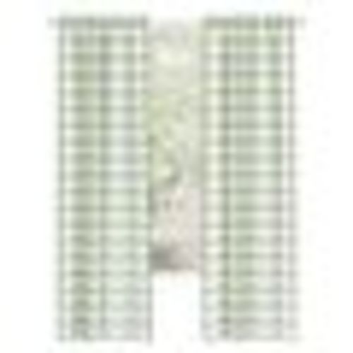 Hunter 42 in. W x 63 in. L Polyester Light Filtering Curtain Panel in Apple Green