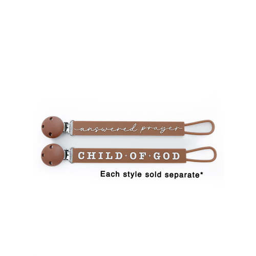 Silicone Pacifier Clip – OUR HOUSE ABOVE