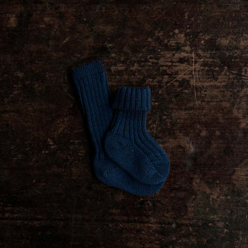 Baby Wool Long Socks - Many Colours