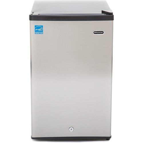Whynter Upright Freezer/Fridge Convertible 3 Cu Ft Energy Star, CUF-301SS