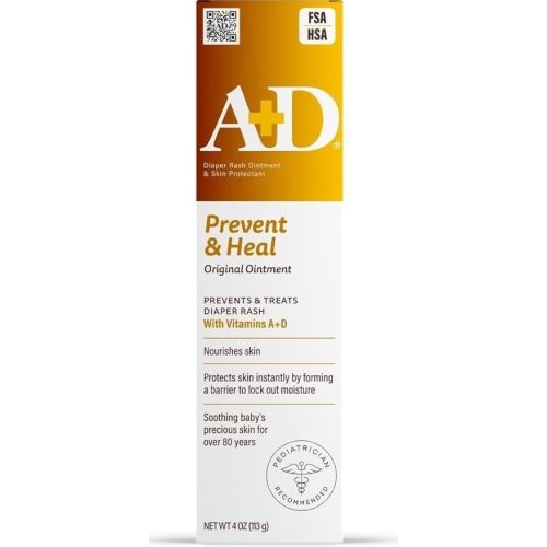 A+D Original Diaper Rash Ointment Prevents & Treats Diaper Rash