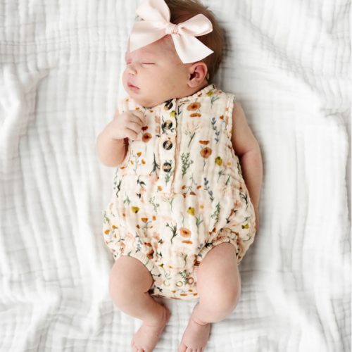 Cloud Muslin™ Bubble Romper - Rachel