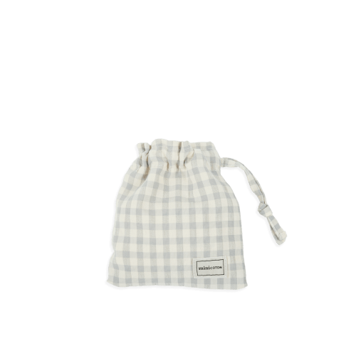 Pacifier Bag Vichy Blue