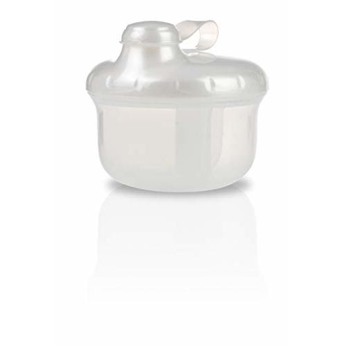 Nuby Powder Formula Dispenser, 3 Compartments, White