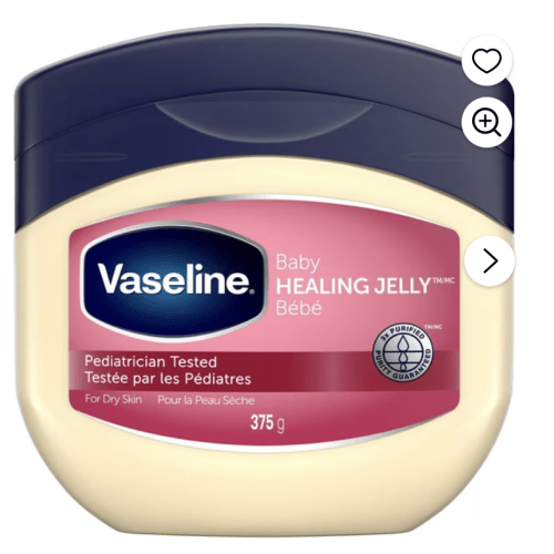 Vaseline Baby Healing Jelly for Dry Skin Pediatrician Tested, 375 g