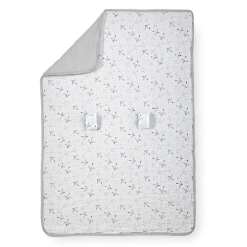 Zobo Muslin Infant Car Seat Cover - Arrows