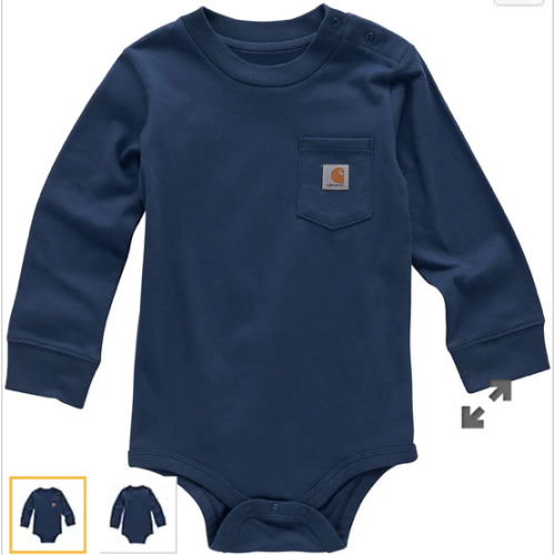 Boys' Long Sleeve Pocket Bodysuit (Baby) | F25 Products | Carhartt