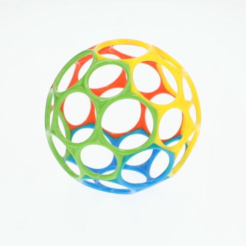 Oball Easy Grasp Classic Ball Baby Toy, Multicolor, Unisex, 4 Inches