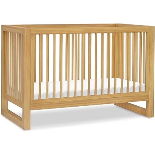 Namesake Nantucket Cuna convertible 3 en 1, certificado GREENGUARD, miel