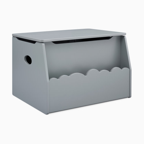 Delta Children Cloud Toy Box - Skyline Grey