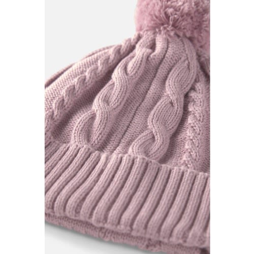 Organic Cotton Cable Knit Hat, 0-3M