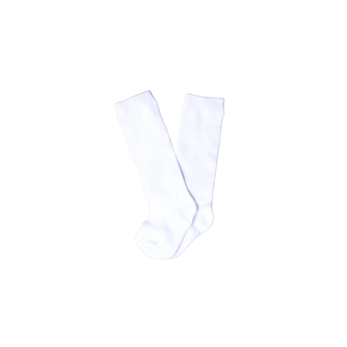 White Knee Socks