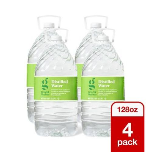 4 Pack/128 fl oz (1gal) Each Distilled Water - Good & Gather™
