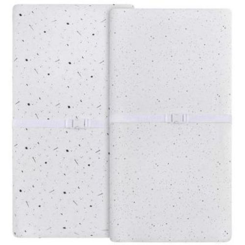 Ely's & Co. Baby Changing Pad Cover - Cradle Sheet 100% Combed Jersey Cotton 2 Packs Gender Neutral