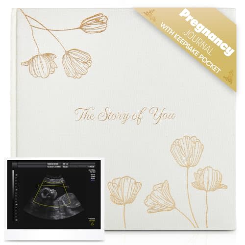 Pregnancy Journal for First-time Moms & Moms who Have Been There, Done That. Gender-Neutral Baby Keepsake. Memory Book for First time Moms