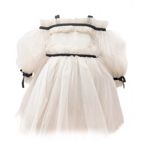 Coco-Caramel Tulle Dress
 – Petite Maison Kids