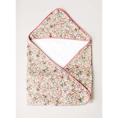 Peach Blossom Hooded Bath Towel