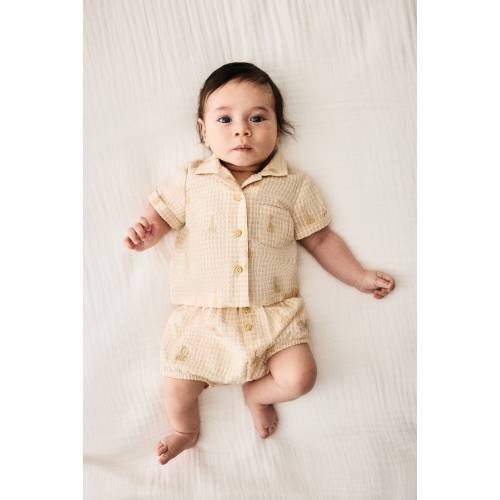 2-PIECE COTTON SEERSUCKER SET