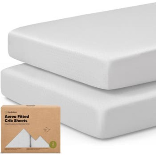 2-Pack Aereo Fitted Crib Sheets