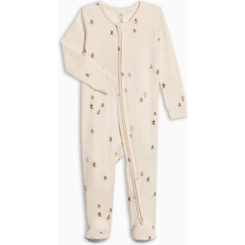 Organic Holiday Peyton Zipper Sleeper, 0-3M